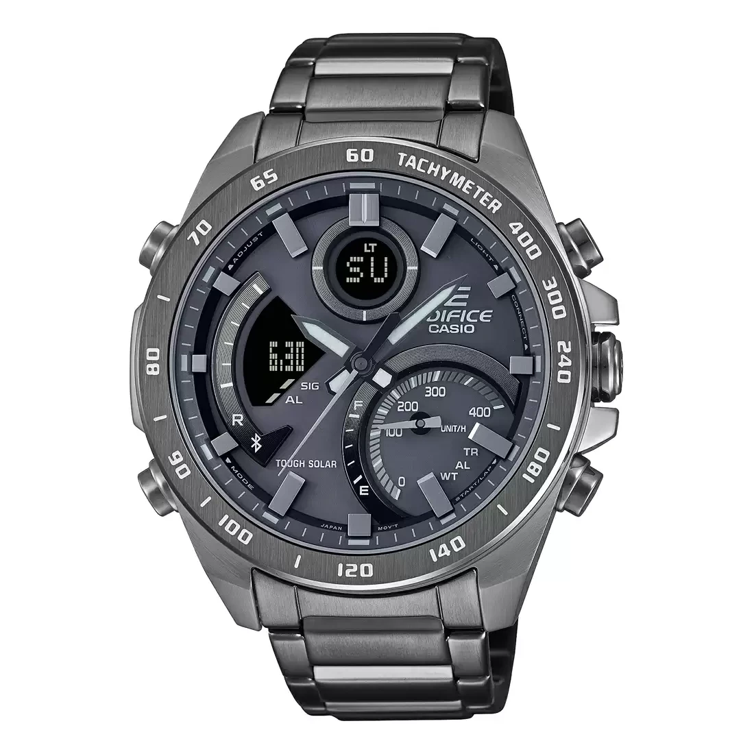EDIFICE ECB-900MDC-1ADR - ED527 Grey IP Bluetooth Connect - Men's Watch
