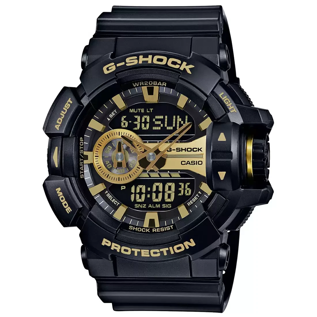 G-SHOCK GA-400GB-1A9DR - G651 Black Analog-Digital - Men's Watch