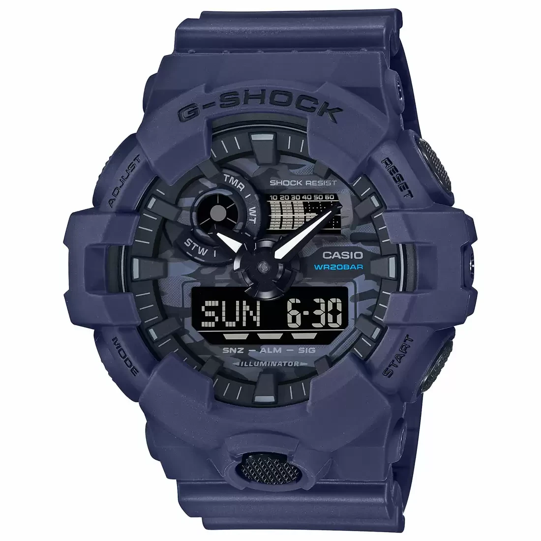 G-SHOCK GA-700CA-2ADR - G1210 Blue Analog-Digital - Men's Watch