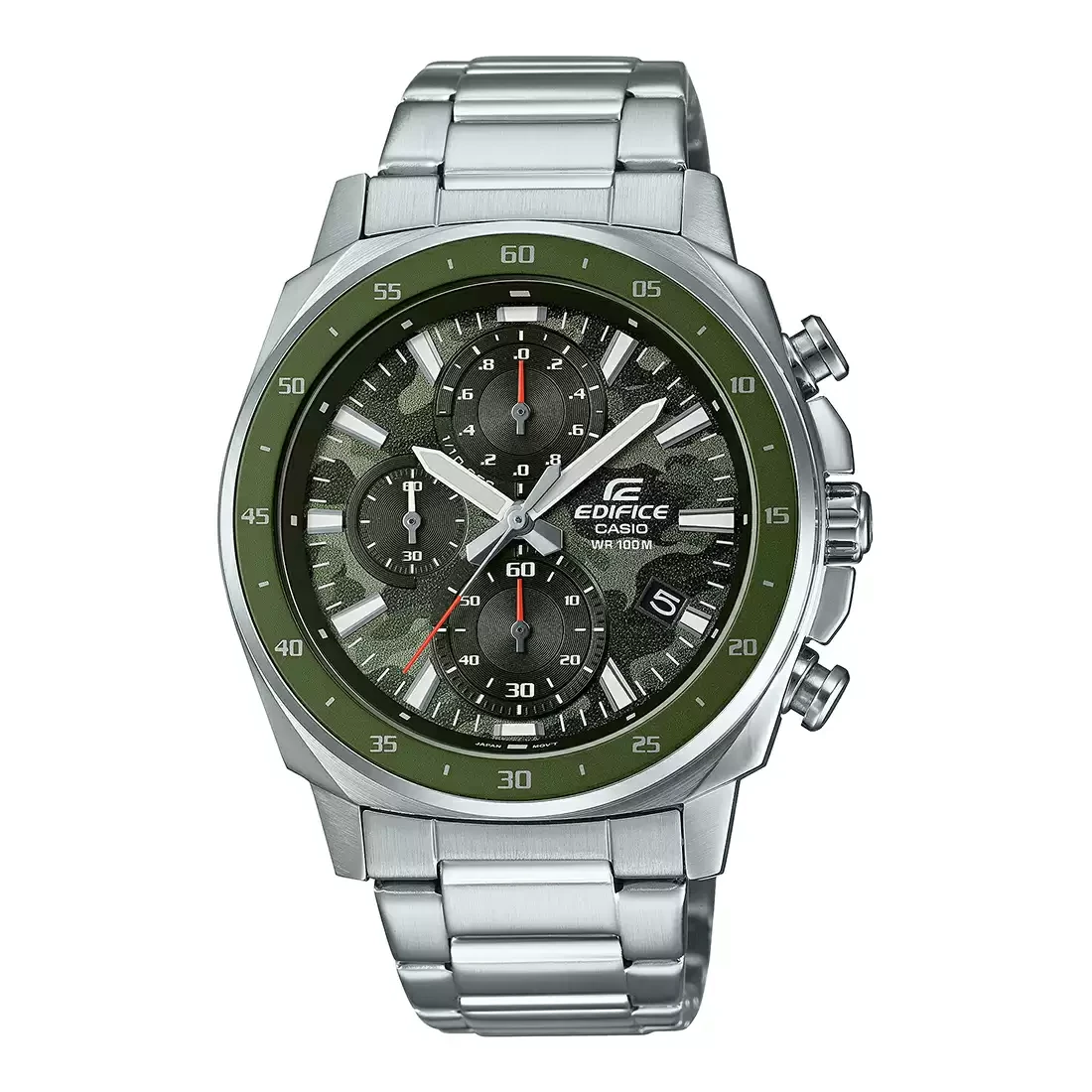 EDIFICE EFV-600D-3CVUDF - ED573 Stainless Steel Men's Watch