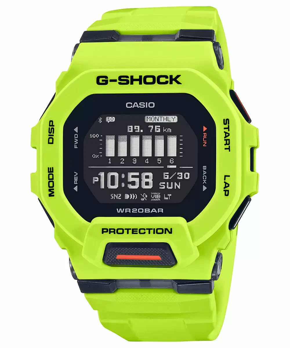 G-SHOCK GBD-200-9DR - G1148 Green G-Squad Connect - Men's Watch