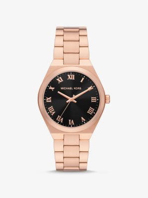 Michael Kors Lennox Rose Gold-Tone Watch
