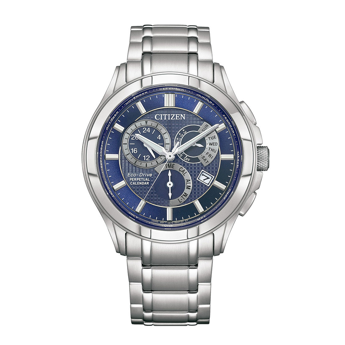 Citizen Eco-Drive Gents Watch Blue Dial - BL8160-58L