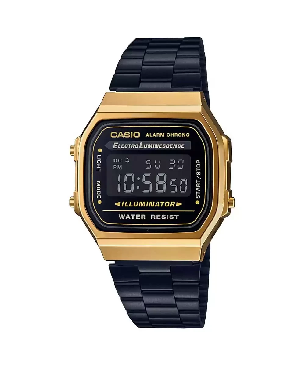 VINTAGE COLLECTION A168WEGB-1BDF - D148 Black Digital - Unisex Watch