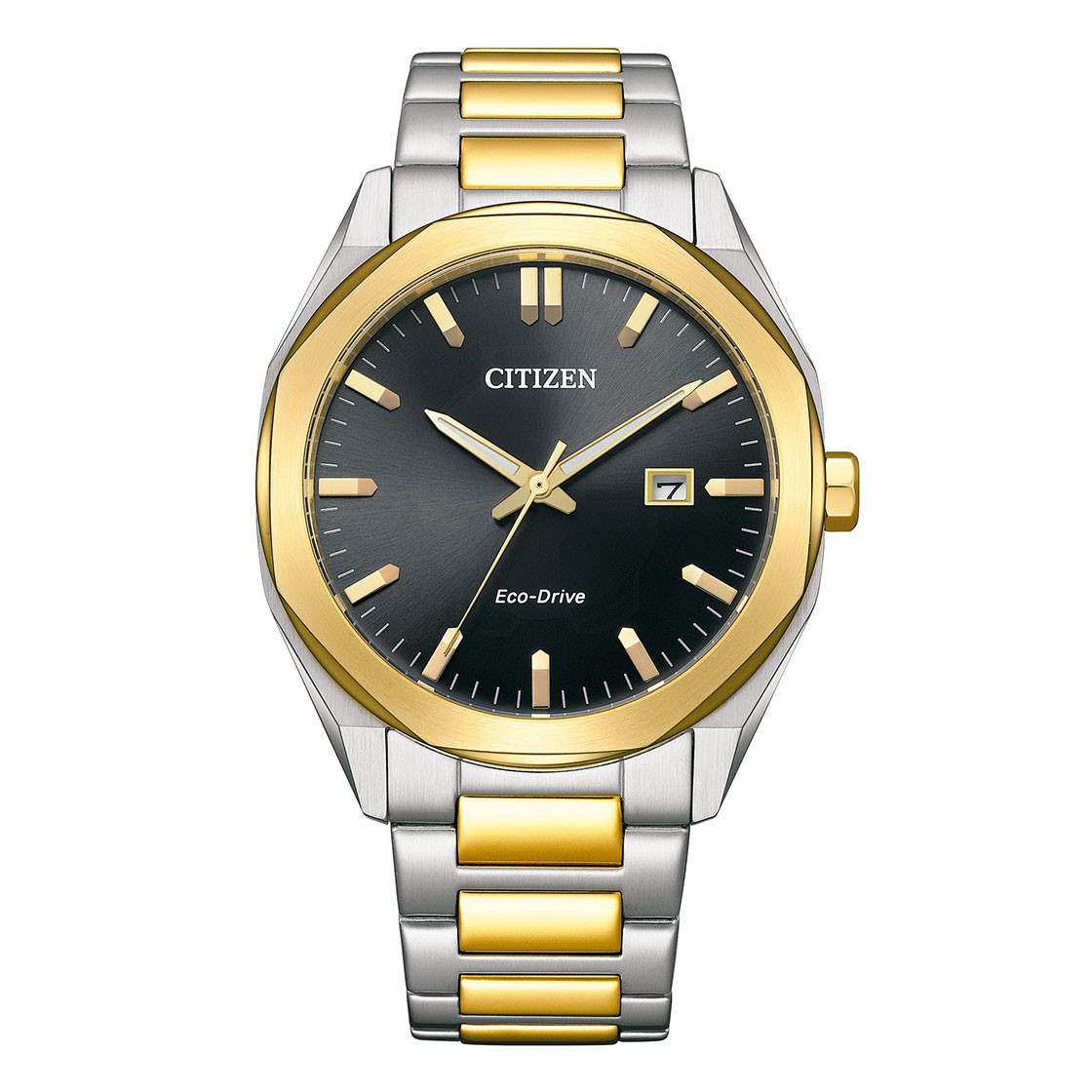 Citizen Eco-Drive Gents Watch Black Dial - BM7604-80E