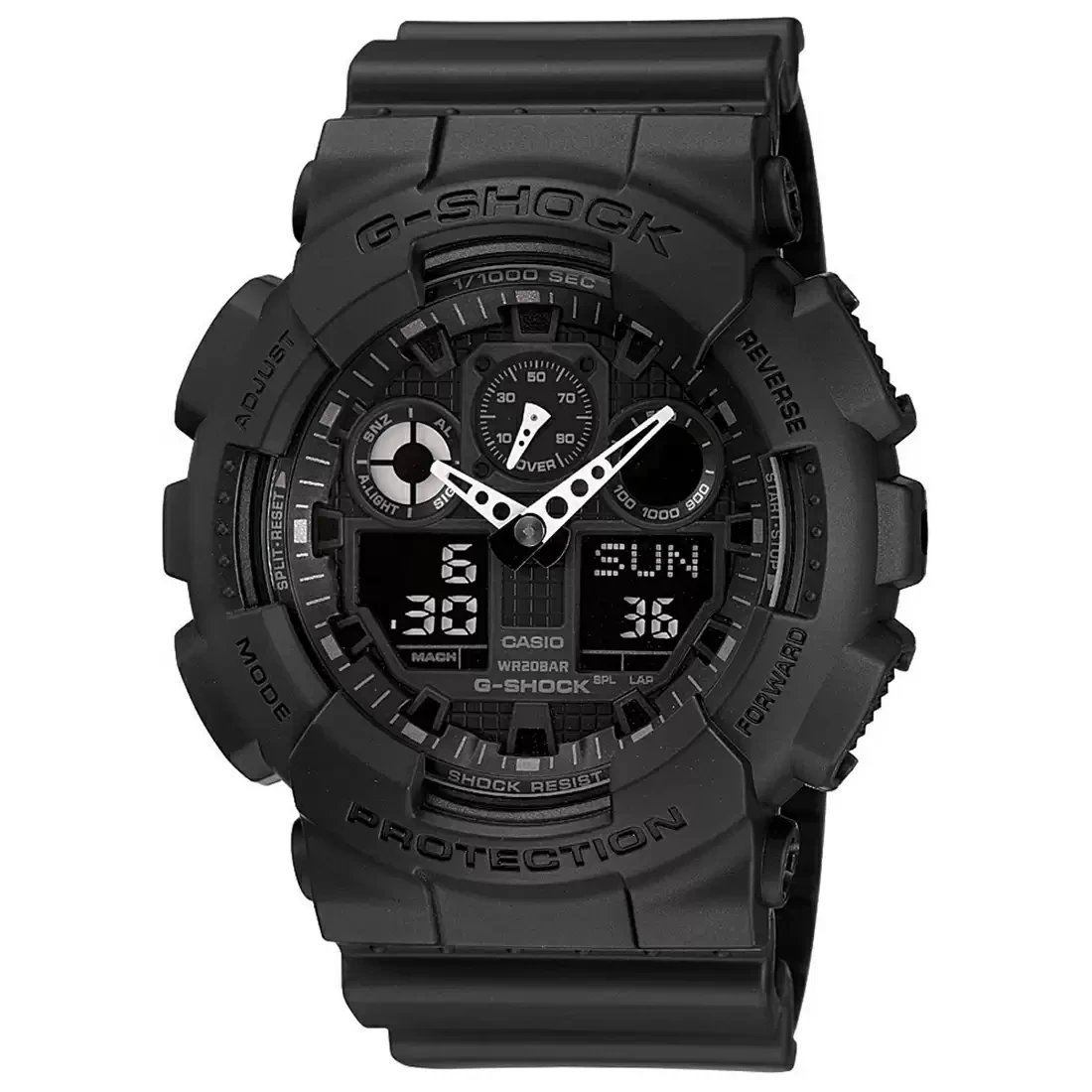 G-SHOCK GA-100-1A1DR - G270 Black Analog-Digital - Men's Watch