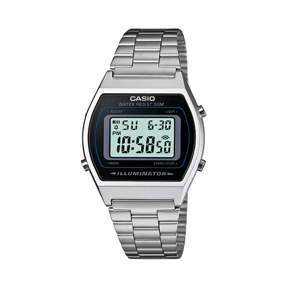 VINTAGE COLLECTION B640WD-1AVDF - D129 Silver Digital - Unisex Watch