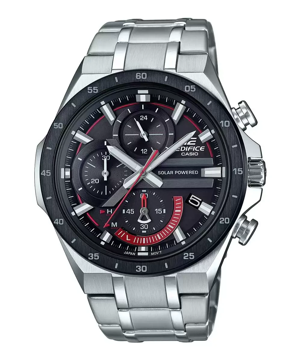 EDIFICE EQS-920DB-1AVUDF - EX487 Silver Chronograph - Men's Watch
