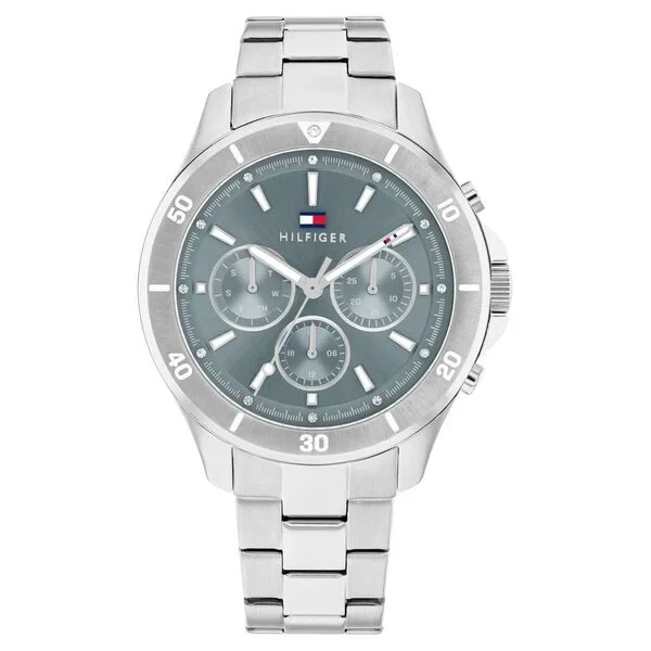 Tommy Hilfiger Quartz Multifunction Blue Stainless Steel Strap for Women th1782638 Women's Watch
