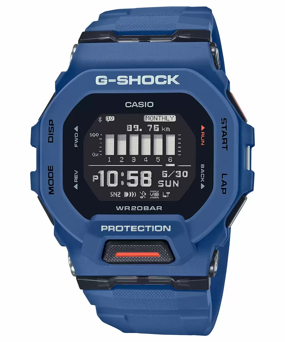 G-SHOCK GBD-200-2DR - G1147 Blue G-Squad Connect Men’s Watch