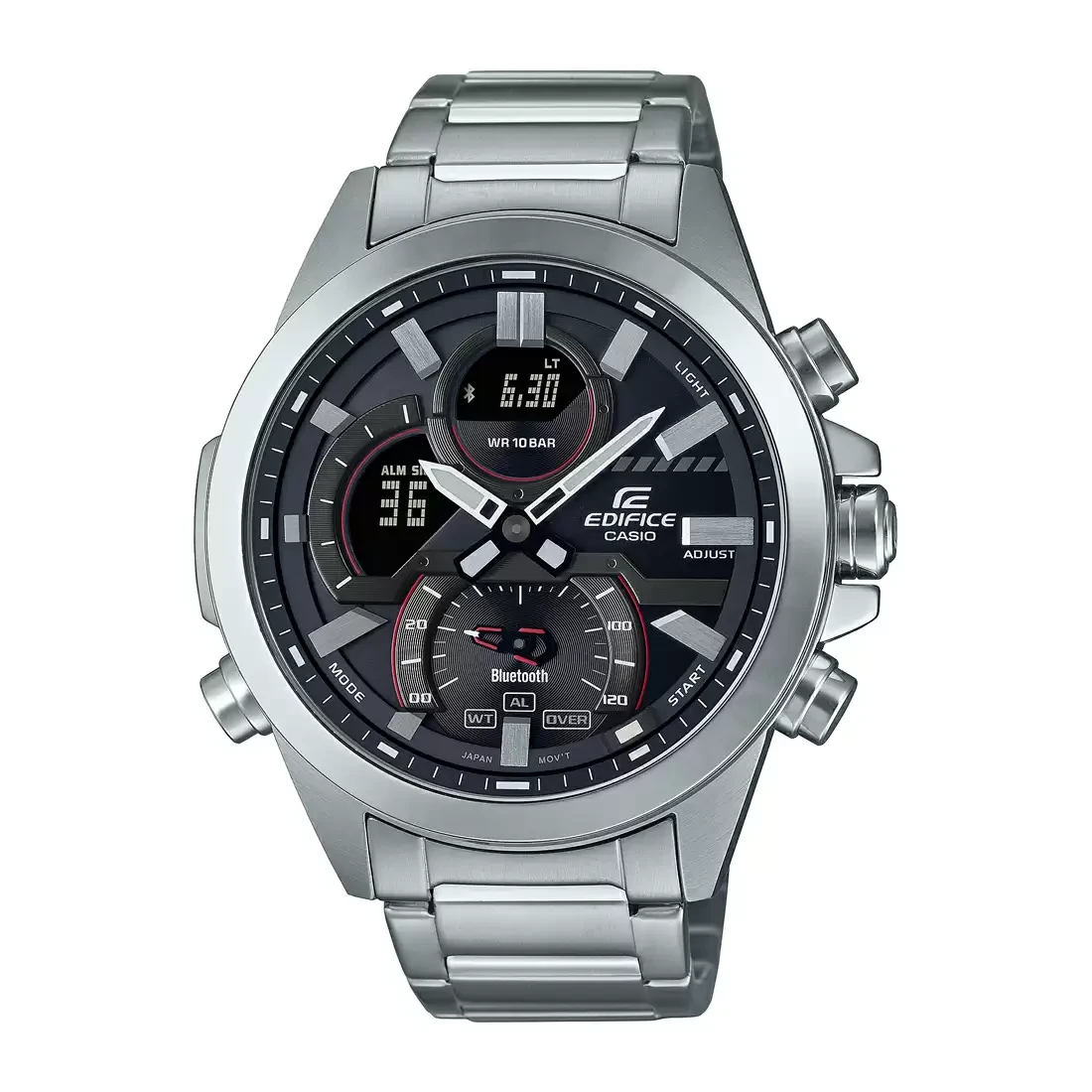 EDIFICE ECB-30D-1ADF - EX545 Silver Bluetooth Connect - Men's Watch