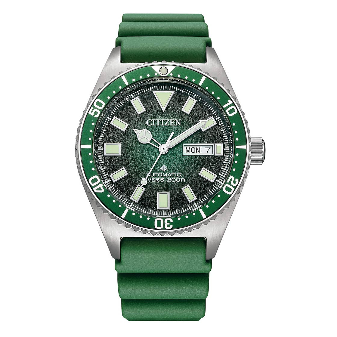 Citizen Automatic Gents Watch Green Dial - NY0121-09X